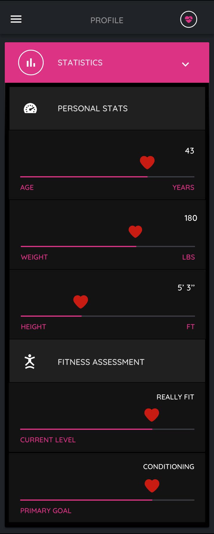 Cardiopop Fitness Tracker Mobile App