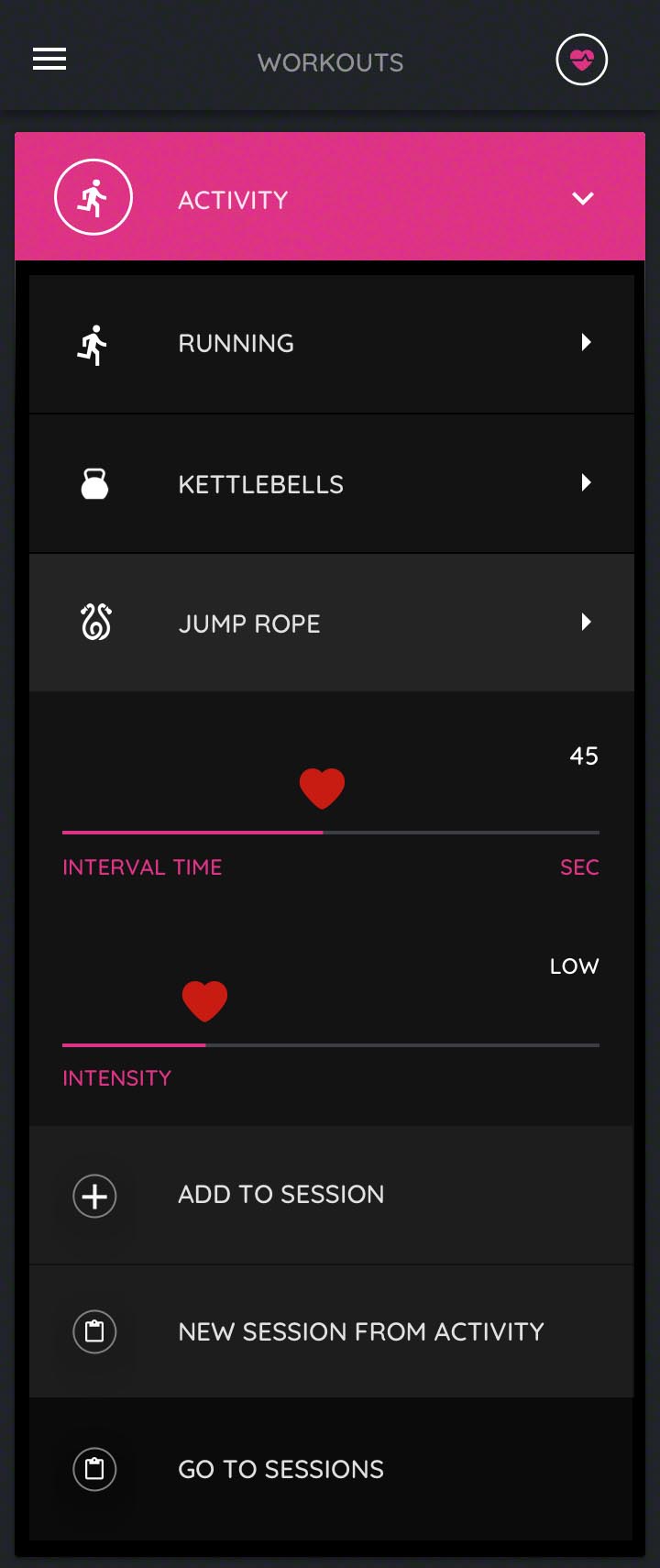 Cardiopop Fitness Tracker Mobile App