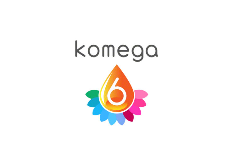 Komega6 logo, health and beauty