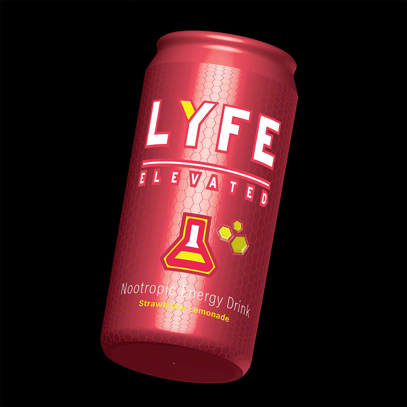 3D product models for Lyfe Elevated RTD Cans