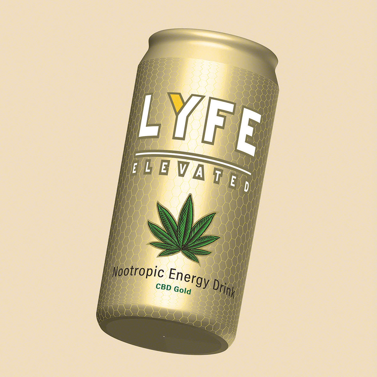 3D product models for Lyfe Elevated RTD Cans