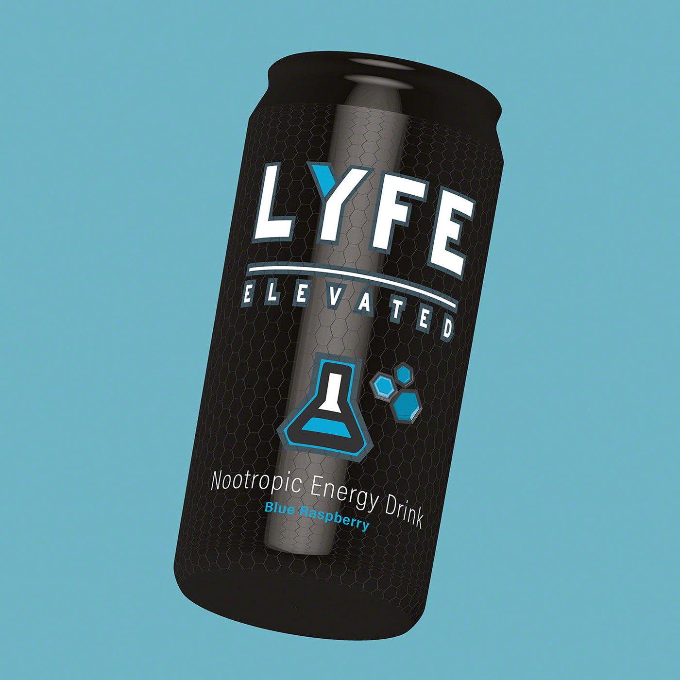 3D product models for Lyfe Elevated RTD Cans