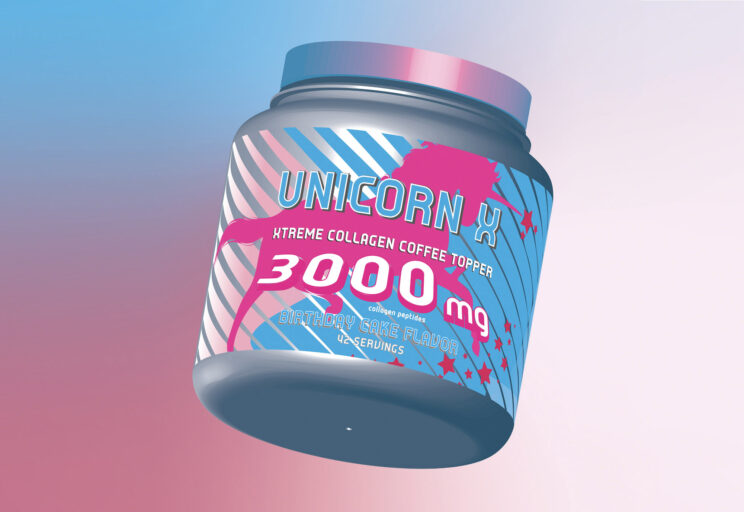 3D product model, food, sports and nutrition industry