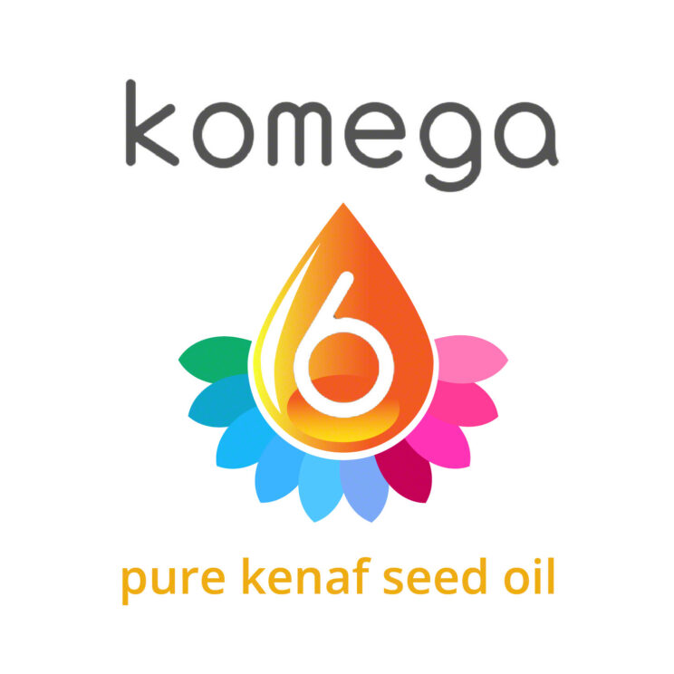 Komega6 logo, health and beauty