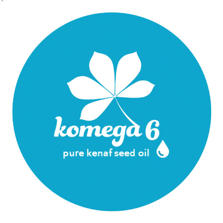 Komega6 logo, health and beauty