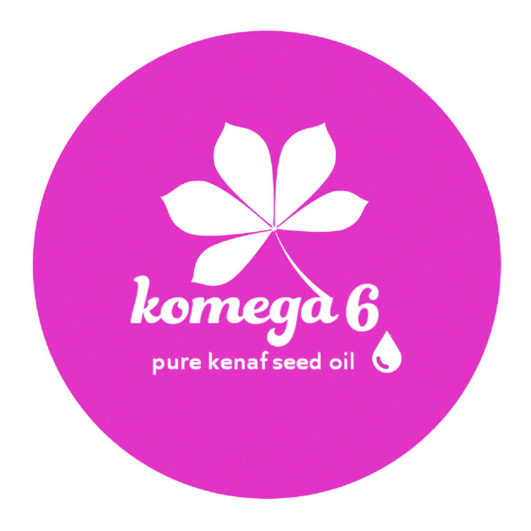 Komega6 logo, health and beauty