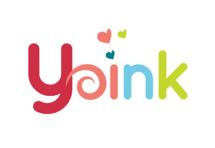 Dalya Kandil designed the Yoink logo for a commercial TV application - Dalya Kandil design consulting out of Austin, TX and featured on this site c/o Kandil Consulting LLC.