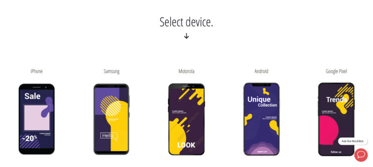 Device Picker Mock Mobile Design Theme Grid-Based Design designed by Dalya Kandil, owner and designer at Kandil Consulting LLC as example of feature design for client of Repair Lift Marketing. Original logo created from stock artwork at Adobe Stock royalty free photos. Webpages coded by Dalya Kandil using the WordPress platform.