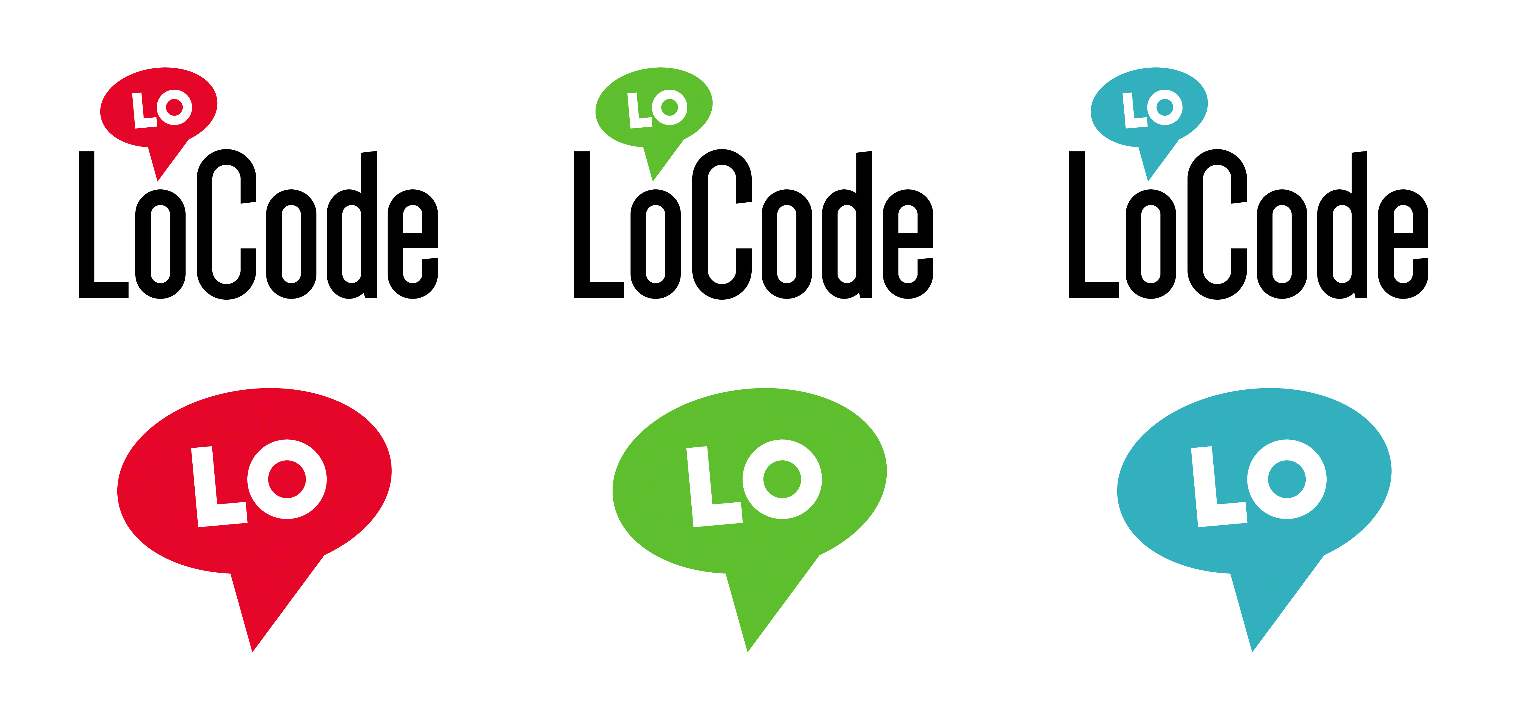 LoCode marketing and alternative logo designs