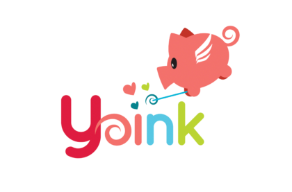 Yoink logo, character included