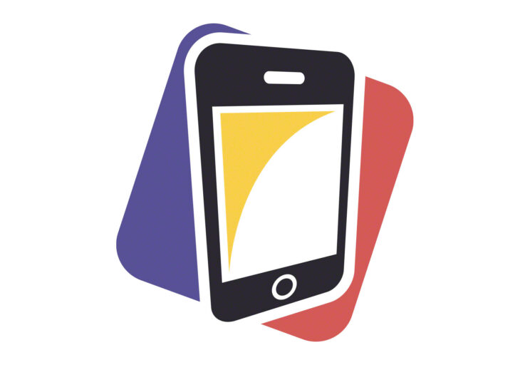 Mock Mobile design theme, sample logo