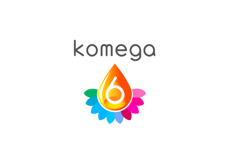 Komega6 logo, health and beauty