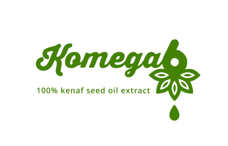 Komega6 logo, print
