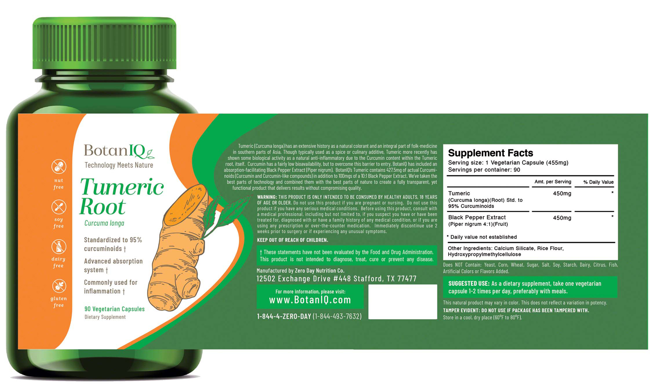BotanIQ naturals supplement line