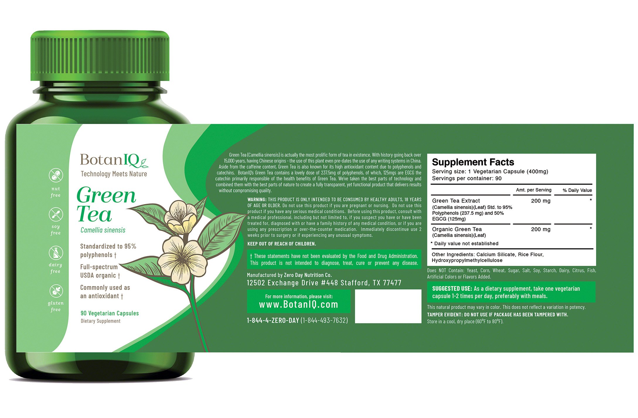 BotanIQ naturals supplement line