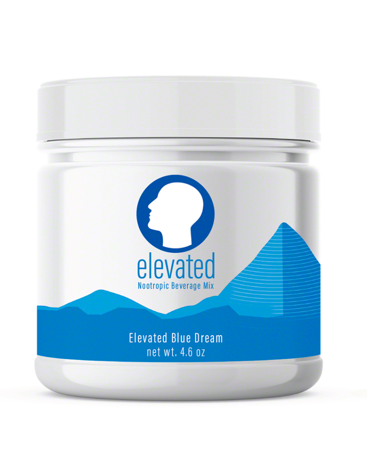 Elevated white jars - blue dream