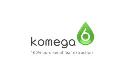 Komega6 logo, health and beauty