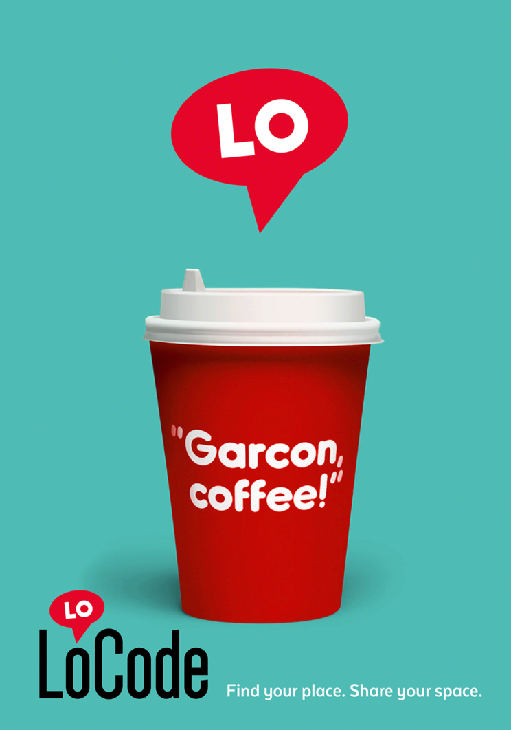 LoCode, coffee poster fpo